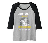 Womens Just a Woman who Love her Legend yes he is a Welder Raglan Baseball Tee
