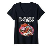 Women's Just One More Koi I Promise V-Neck T-Shirt
