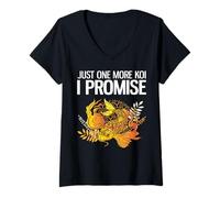 Women's Just One More Koi I Promise V-Neck T-Shirt