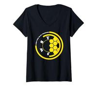 Women's JWST Astronomy Lovers James Webb Space Telescope V-Neck T-Shirt