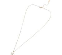 Women's K Gold Alloy Heart Pendant Necklace, Classic Hollow Heart Chain | Romantic Symbolism for Date Nights, Valentine's Day, Birthdays and Anniversaries, Ready Gift Choice for Women
