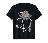 Women's Kabyle and Tinagh Z Amazigh Jewelry T-Shirt