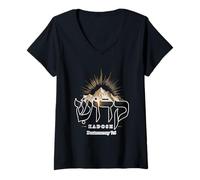 Women's Kadosh Hebrew Holy Set Apart Mt Sinai Deuteronomy 7:6 V-Neck T-Shirt
