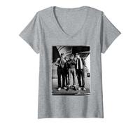 Women's Kaiser Chiefs I Predict A Riot Band Michael Robert Williams V-Neck T-Shirt
