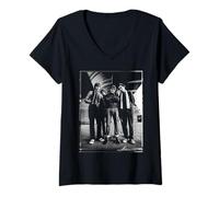 Women's Kaiser Chiefs I Predict A Riot Rock Michael Robert Williams V-Neck T-Shirt