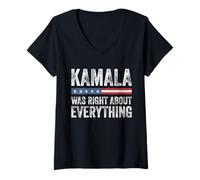 Women's Kamala was Right About Everything V-Neck T-Shirt