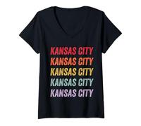 Women's Kansas City V-Neck T-Shirt