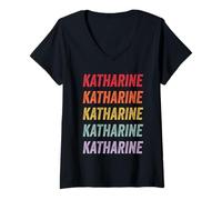 Womens Katharine V-Neck T-Shirt