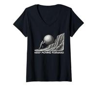 Women's Keep Moving Forward V-Neck T-Shirt