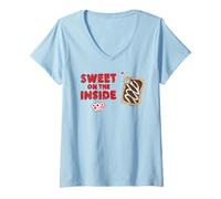 Womens Kellogg's Pop Tarts Toaster Pastries Sweet On The Inside V-Neck T-Shirt
