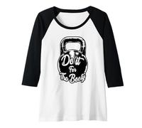 Womens Kettlebell Do It for The Booty Gym Training Raglan Baseball Tee