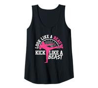 Womens Kick Boxing - Martial Arts Karate Girl MMA Gift Tank Top
