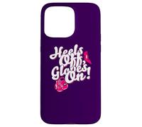 Womens Kickboxer Boxing: "Heels Off, Gloves On" Case for iPhone 15 Pro Max