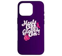 Womens Kickboxer Boxing: "Heels Off, Gloves On" Case for iPhone 16 Pro