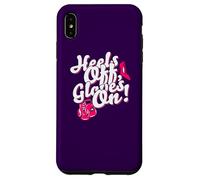Womens Kickboxer Boxing: "Heels Off, Gloves On" Case for iPhone XS Max