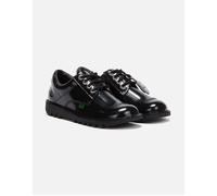 Women's Kickers Womens Kick Lo Classic Patent Shoes (Black) - Size: W7