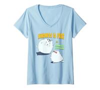 Womens Kindness is Free Sprinkle it Everywhere Love Inspiration V-Neck T-Shirt