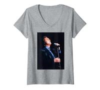 Women's King of Romance Singer Engelbert Humperdinck 1998 V-Neck T-Shirt