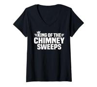 Women's King of the Chimney Sweeps V-Neck T-Shirt