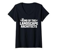Women's King of the Landscape Architects V-Neck T-Shirt