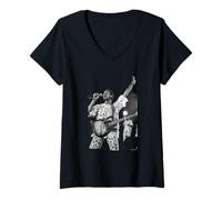 Womens King Sunny Adé and His African Beats by Michael Grecco V-Neck T-Shirt