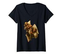 Womens Kings of The Mat - BJJ Submission Game V-Neck T-Shirt