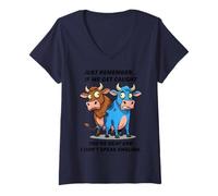 Womens Kiss Cam Fail Funny Concert Hug Viral Moment Apparel Gift V-Neck T-Shirt