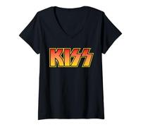 Womens KISS - Classic V-Neck T-Shirt
