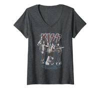 Womens KISS - The Farewell Tour V-Neck T-Shirt