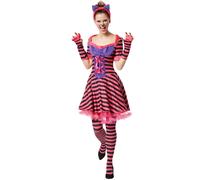 Women's Cheshire Cat Animal Costume