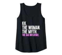 Womens KK The Woman The Myth The Bad Influence Cool Vintage Tank Top