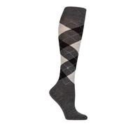 Womens Knee High Socks Argyle Burlington Marylebone Wool Various Colours- 1 Pair