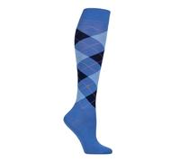 Womens Knee High Socks Argyle Burlington Marylebone Wool Various Colours- 1 Pair