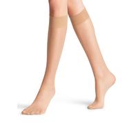 FALKE Women's Seidenglatt 15 DEN W Kh Sheer Plain 1 Pair Knee-High Socks, Skin colour Golden 4699, 5.5-8
