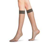 Women's knee-high socks Falke Seidenglatt Gris 35/38