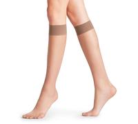 FALKE Women's Seidenglatt 15 DEN W Kh Sheer Plain 1 Pair Knee-High Socks, Brown Mushroom 5267, 5.5-8