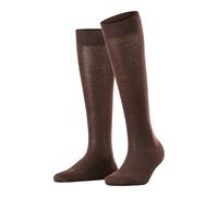 FALKE Women's Sensitive London W Kh Cotton With Soft Tops Knee-High Socks 1 Pair, Brown Dark 5233, 2.5-5