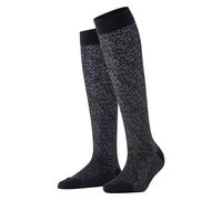 Women's knee-high socks Falke Snow Glitter Bleu 39/42