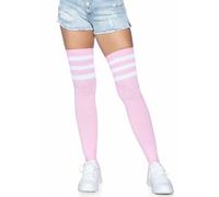 Leg Avenue Athlete Over The Knee Socks, O/S (Light Pink)