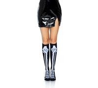 Women's knee-high socks Leg Avenue Skeleton Noir TU