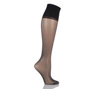 FALKE Women's Pure Matt Socks, 20 DEN, Black (Black 3009), 5.5-8 (1 Pair)