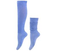 Women's Knee Stockings, Long Socks, Knee Stockings, High Socks, Thighs Socks, Higher Socks, Thigh High Stockings, Suitable for Daily Use, Cosplay, Stage Performance, Light Blue