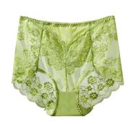 Womens Knickers Women's Low Waist Sexy Lace Underwear with Adjustable Straps, Soft Mesh Design for Seductive Appeal Green