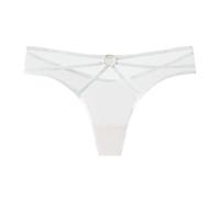 Womens Knickers - Women's Panties Fashion Thong Bottom Crotch Thin Belt Ring Breathable Ice Silk Seamless Underwear Wicking Soft Stretch Elastic Waistband Lace Trim