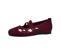 Women's Knit Embroidery Casual Shoes Breathable Mesh Flat Comfortable Bohemian Walking Loafers for Daily Wear (3.5)