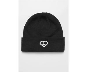 Women's knit hat Miss Tee Peace Sign Heavy Noir TU