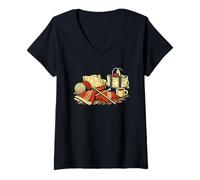 Women's Knit Night Ritual V-Neck T-Shirt