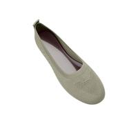 Women's Knitted Casual Ballet,Lightweight Knitted Ballerina Flats,Slip On Round Top Ballet Flat,Easy to Put On and Take Off,for Formal and Informal Occasions
