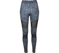 Women's knitted leggings Urban Classics tech AOP GT Gris 3XL