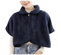 Women's Knitted Ponchos & Capes, Warm Shoulder Shawl Cape Poncho Women Shoulder Cape for Women Poncho Shawls And Wraps for Ladies Bed Jackets Winter Cold Shawl Womens Scarf UK